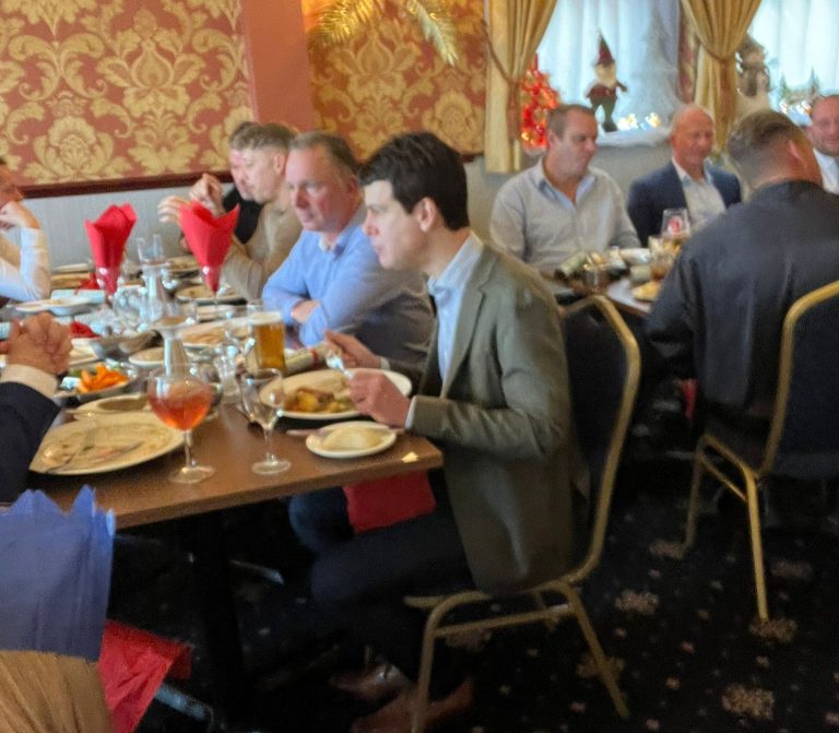 B2B Lunch Club at The Furzedown Hotel, December 2023