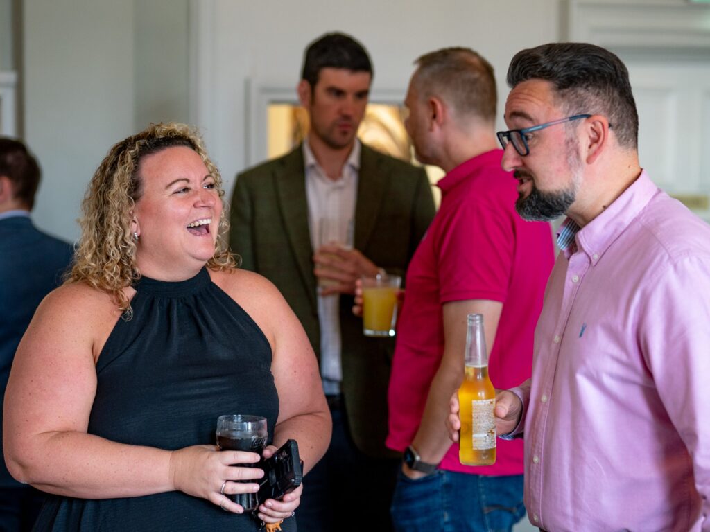 Guests at a B2B Lunch Club lunch